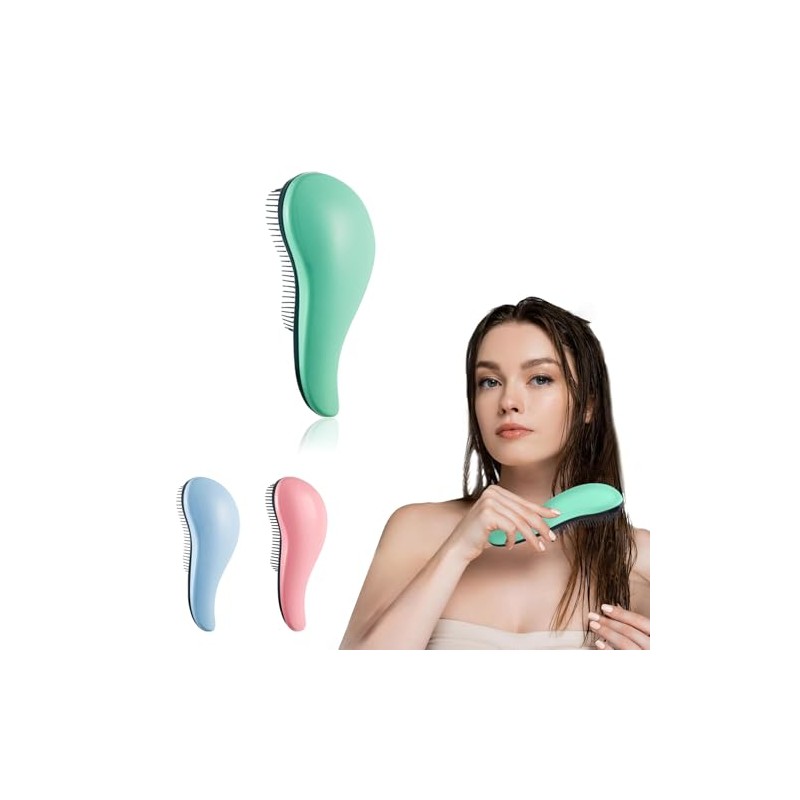 Peine Desecante, Adecuado para Cabello Rizado, Liso, Seco O Mojado,