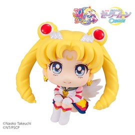 Rukappu Sailor Moon Cosmos Movie Version Eternal Sailor Moon, Approx. 4.3 inches (110 mm), PVC Pre-painted Action Figure