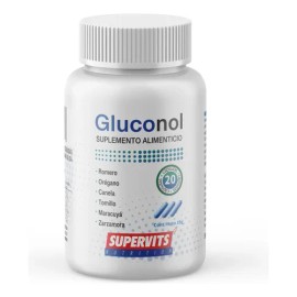 Supervits 2pack Gluconol Mantiene Niveles Azúcar 20caps Sfn