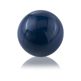 Modern Day Accents 4384 Bola Classic Blue Sphere, Blue, Aluminum, Filler, Orbs Decorative Balls, Tabletop Modern Decor, Decorative Balls for Centerpiece Bowls, Home Office, Home Decor, 3-inch Ball