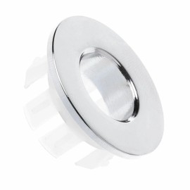 Unbranded Silver Overflow Cover Vintage Bronze Brass Bathroom Basin Faucet Sink Cover Cap^