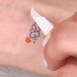 Press-on Henna Mini Tattoo Sticker No.2 9ea