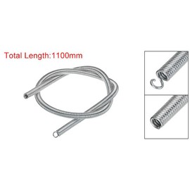 uxcell Spring Tube Bender Steel 1100mm/43.31 Inch Long for 19mm 0.75 Inch Copper Pipe