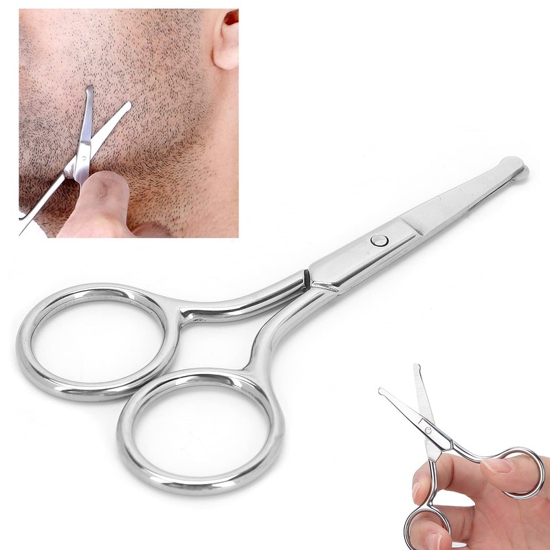 Entatial Tijeras para el Pelo de la Nariz con Punta