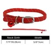 Cat/Kitten Reflective Softweave Collar with Safety Elastic & Bell with