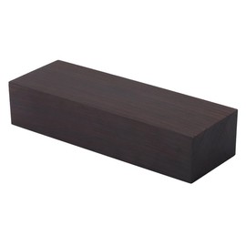 Namvo Ebony Wood Block Ebony Lumber Blank Wooden Ebony Lumber Blank Block Crafts DIY Material Handle Carving Musical Instruments