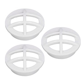 Cosiki Pool Inlet Fitting Grate, 3PCS Above Ground Pool Return Jet Pool Outlet Fittings Pool Overflow Drain Cover Return Fittings Male Thread Swimming Pool Round Drain Cover