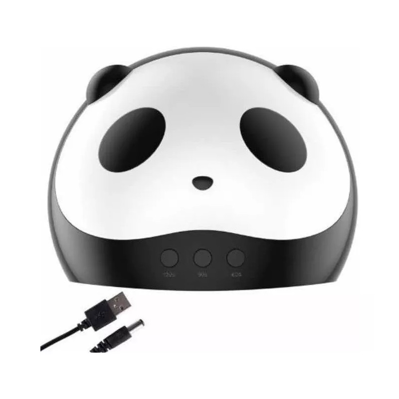 Panda Lámpara Uv Led Para Uñas Panda 8 Focos 36w.dama