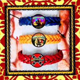 MOLLY HATCHET FLIRTIN’ WITH DISASTER SETTHREE EXCLUSIVE BRACELETS