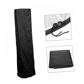 KONTONTY Durable Oxford Fabric Heater Rain Cover Waterproof and Easy to Clean Garden Heater Cover for Courtyard