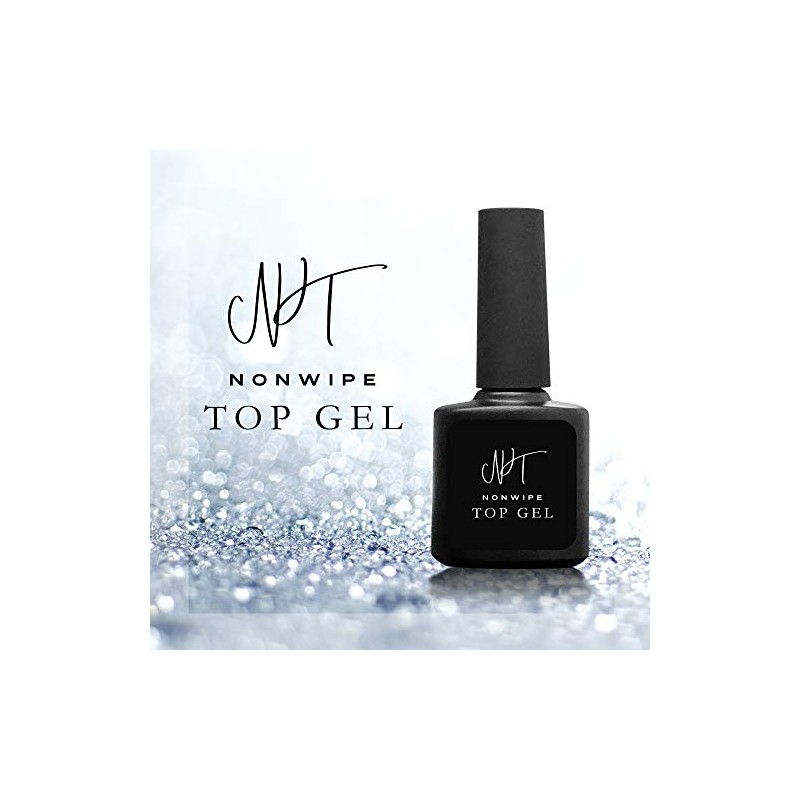 Mode Dela Casa Non-Wipe Top Gel Nails, No Wipe Necessary,