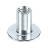 sourcing map M6 T-nuts, 50pcs Carbon Steel Tee Nut Round