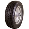 Marathon 4.10/3.50-4" Flat Free, All Purpose Utility Tire on Wheel,