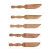 Handmade Wooden Butter Knife Jelly Cheese Spreaders Sandwich Condiment Spreaders