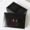 Daks (신세계강남점)DBSS4F521BK 남성장목2족 면혼방 닥스 블랙 체크 장목 2족세트 (DBS