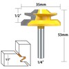 1/4" Shank 45 Degree Lock Miter Router Bit Joint Router