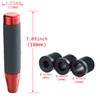 Abfer 180mm Alloy PU Shifter Knob Car Shift Knob Auto