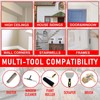 Multi-Angle Paint Brush Extender for High Ceiling, Extension Pole Attachments