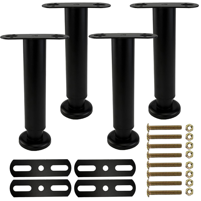 4Pcs Adjustable Bed Support Legs 10-16.5", Heavy Duty Support Legs