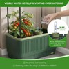 Raised Garden Bed Tomato Planter with Trellis, 52" Self Watering
