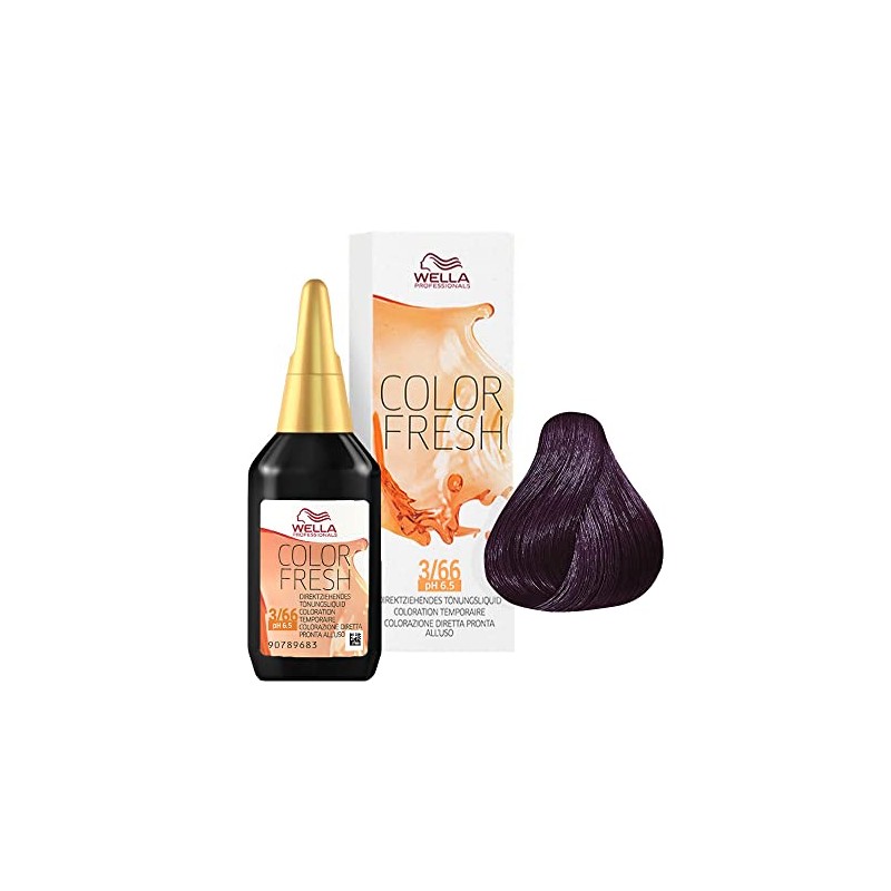 Wella Colour Fresh 3/66 Du.Brown Violet Intense 75 ml