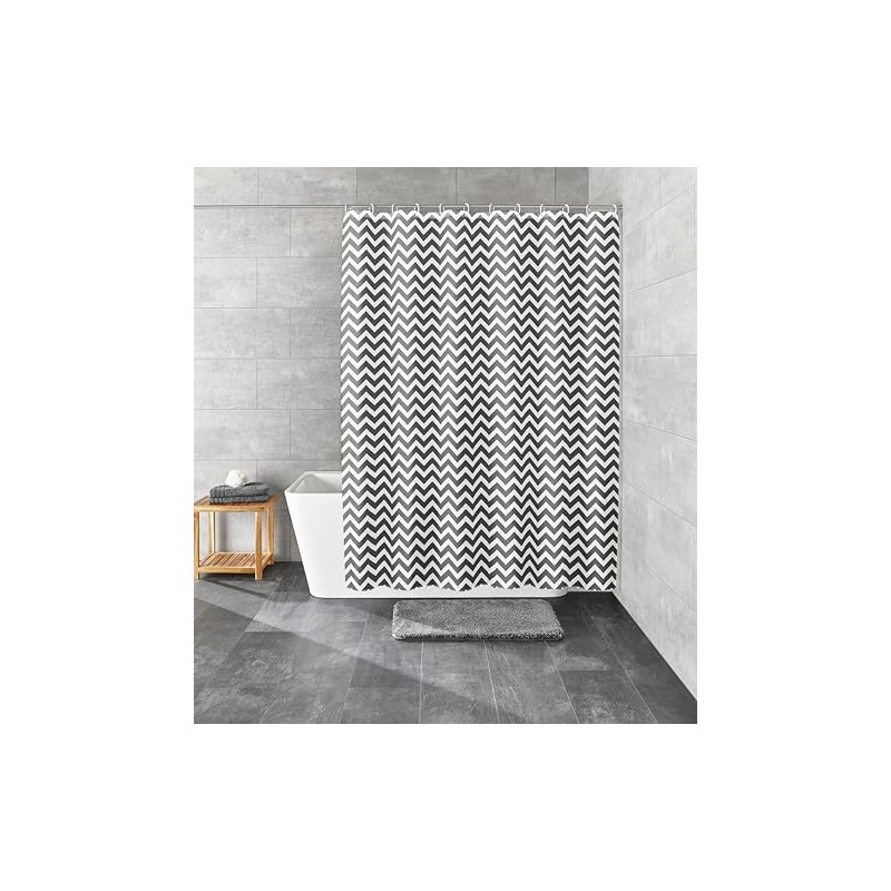 Kleine Wolke Shower Curtain PEVA Slate 120 x 200 cm