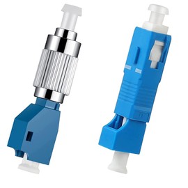 Duogalia 1Pcs Singlemode FC Male to LC Female & SC/UPC Male to LC/UPC Female Fiber Optic Adapter, FTTH Adaptor for Visual Fault Locator, 9/125um Optical Adapter for VFL