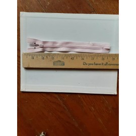 YKK 7" Pink Skirt Nylon Zipper YKK - 12 pieces