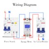 5-80A 230V 50Hz Digital LCD Display Single Phase Energy Meter