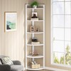 Tribesigns 6 Tier Corner Shelf, 70.9 Inch Tall Corner Bookshelf