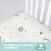 Silentnight Safe Nights Cot Size Fitted Sheets Set 100% Jersey