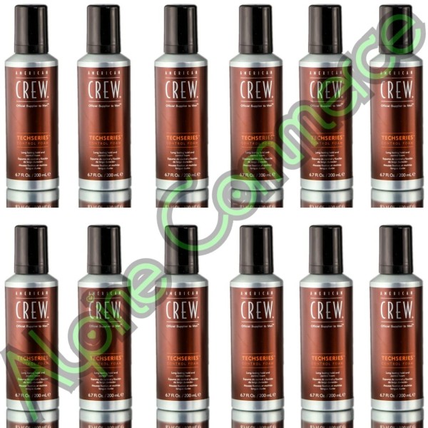 American Crew *12-Packs* American Crew 3-IN-1 Techseries Control Foam 6.7