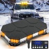 Nilight 42 LED Roof Top Strobe Lights Hazard Emergency Safety