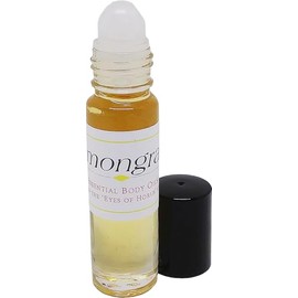 TCEShop Lemongrass Scented Body Oil Fragrance [Roll-On - Gold - 1/3 oz.] - ID#31889