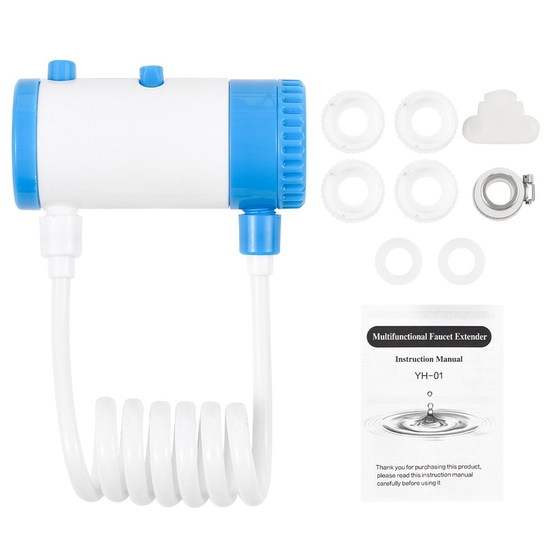 Swivel Sink Faucet Extender 3 Mode Splash Water Extension Kitchen