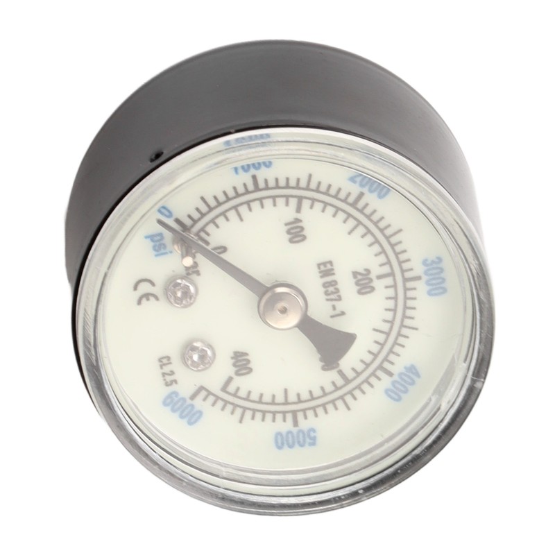 6000 Psi CO2 Pressure Gauge 1/8npt Thread Air Pressure Gauge