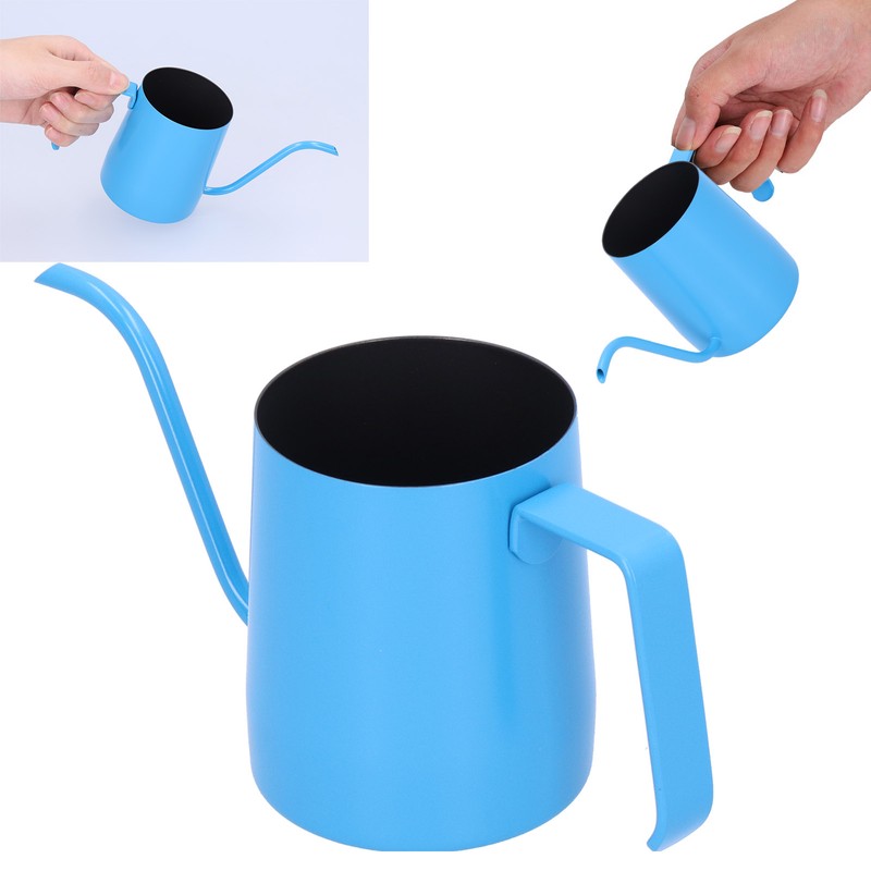 350ml Hand Made Coffee Pot Stainless Steel Fine Spout Pour