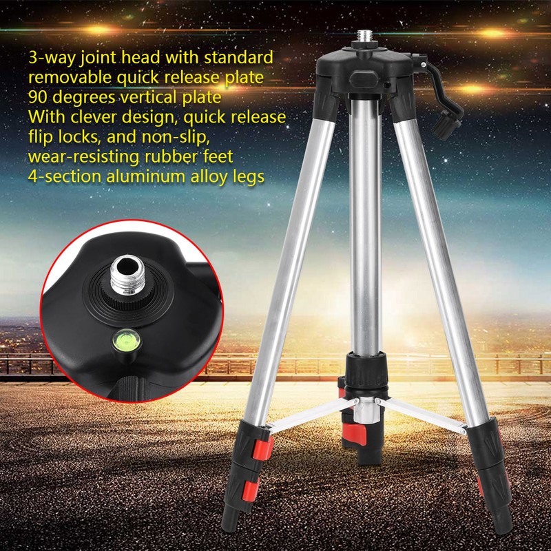 1.2M Tripod Level Stand for Automatic Self Leveling Level Measurement