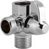 3-Way Diverter Valve, G1/2 Inch T Shape Shower Adapter, Shower
