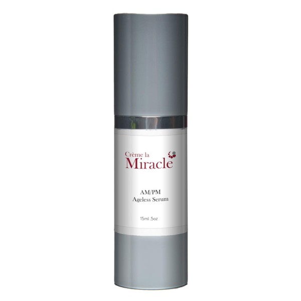 Creme la Miracle AM/PM Ageless Serum- Day and Night Moisturizing Solution- Premium Anti-Aging Skincare- Deeply Hydrate Skin While Reducing Appearance of Fine Lines and Wrinkles (15 Ml)