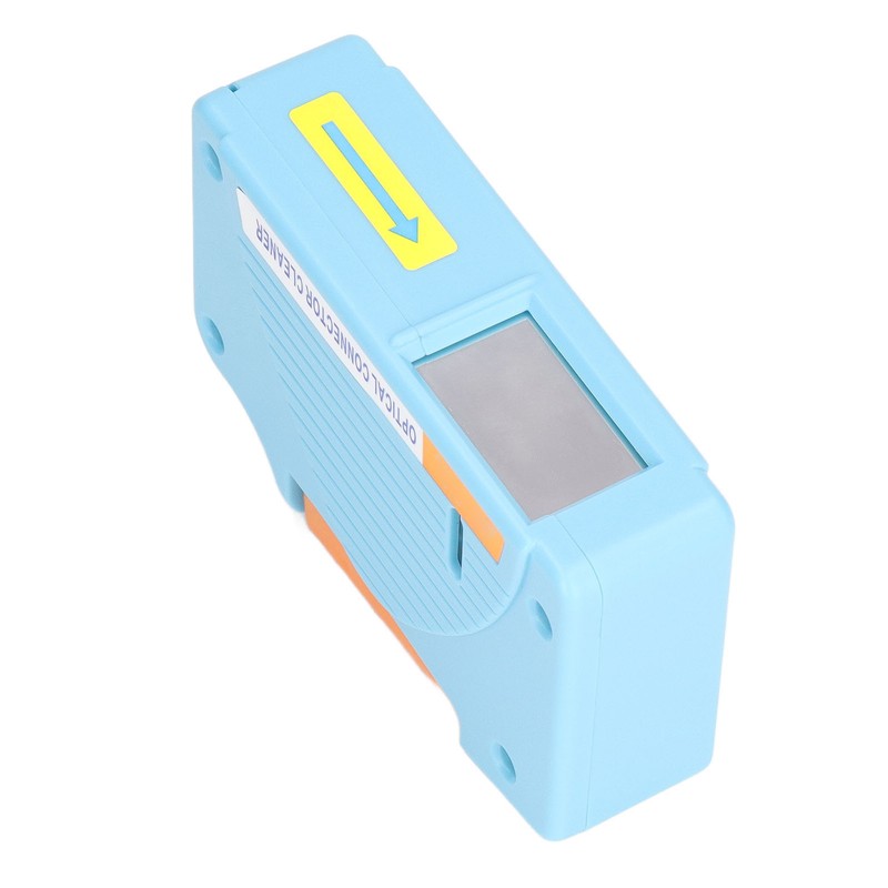 Cassette Optical Connector Cleaner Fiber Optic End Cleaning Box for