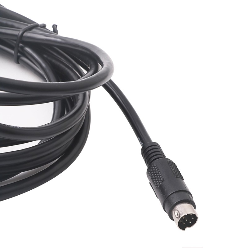 Mini DIN 8 pin Male MD8 to Wire End Connecter