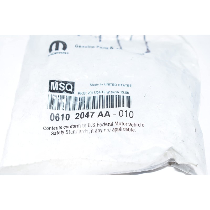 Mopar 0610 2047AA, Engine Crankshaft Main Bearing Cap Bolt