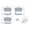 Bosch 986494654 Brake Pad