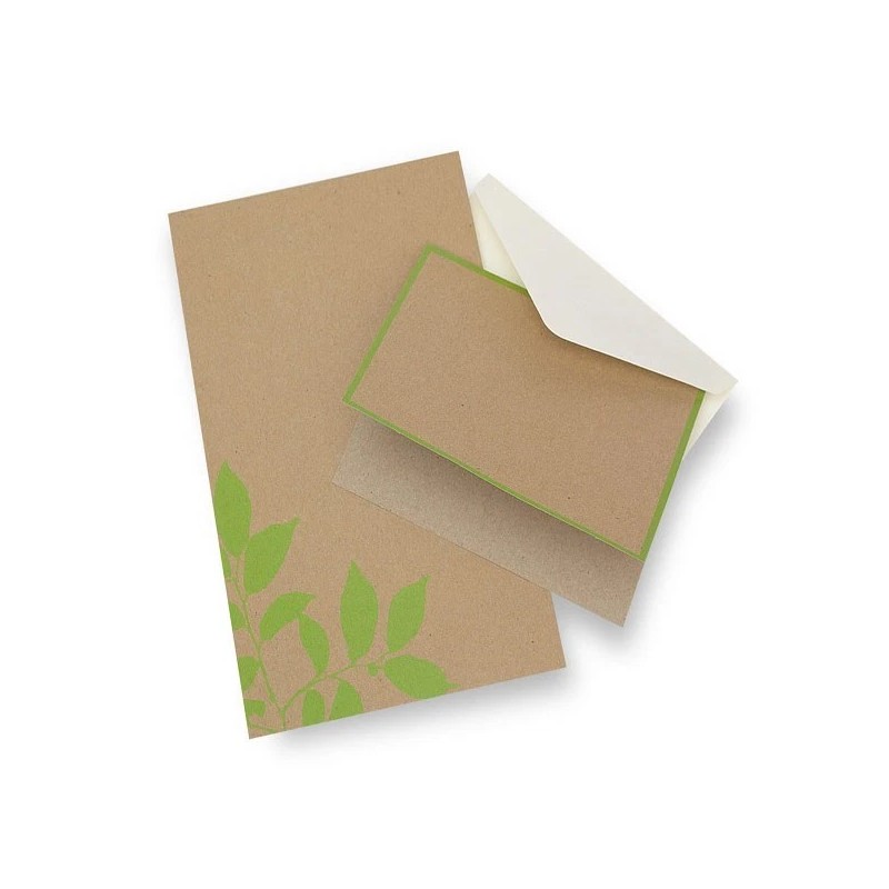 Gartner Brand New Gartner Botanical Kraft Invite stationery Kit 50