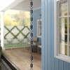 Monarch Rain Chains 18108 Aluminum Cylinder Rain Chain, 8-1/2 Feet