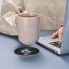 6 Pcs Leather Coasters for Drinks with Holder Big Music