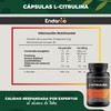 ENDAROO L-Citrulina 500 mg, 60 Cápsulas, Suplemento para Rendimiento Deportivo