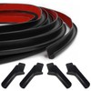 RV J-Shape Rain Gutter Rubber Drip Rail 40Ft with Gutter