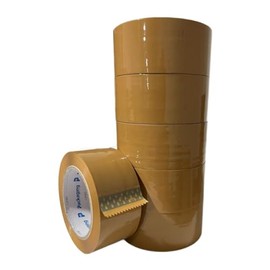 supplyhut 12 Rolls Brown Shipping Packaging Box Packing Sealing Tape 1.8 mil 2" x 110 Yard 330FT